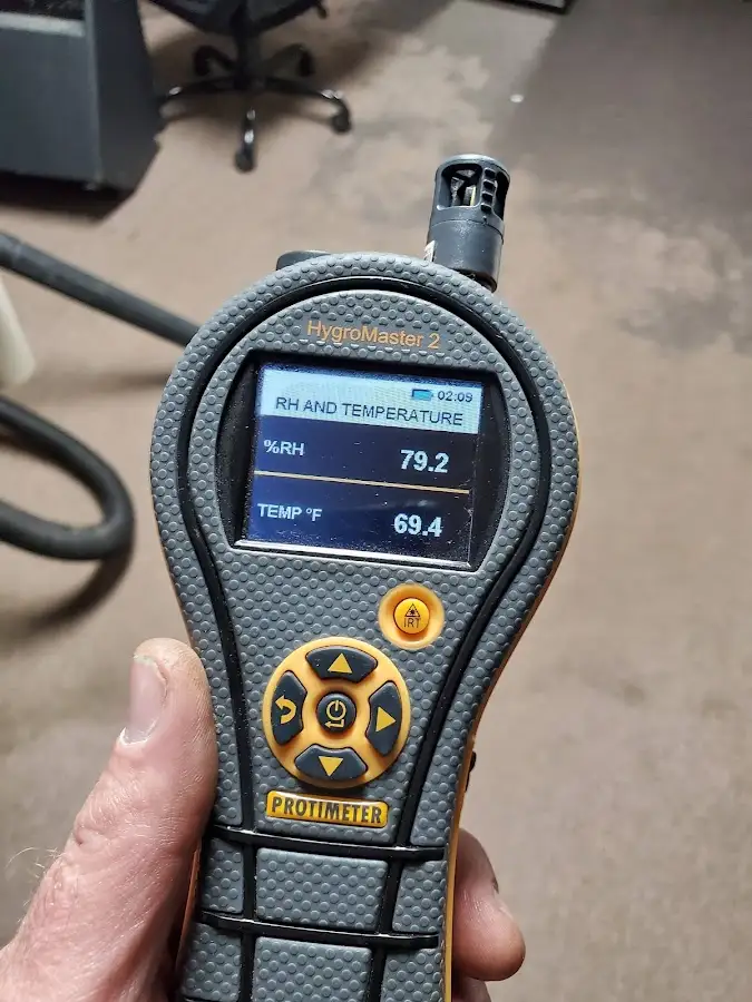 Moisture meter humidity assessment for Fire & Smoke Damage Restoration in Clarkstown